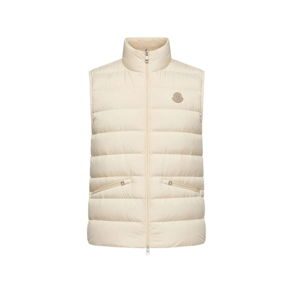 Moncler Neutrals Jackets - Waistcoats & Gilets Men